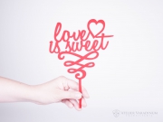  Decoratiune Love is sweet S